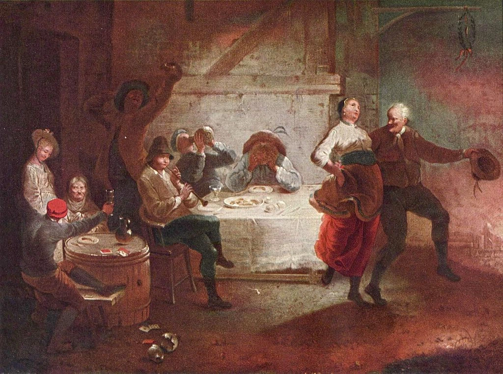 Disputa davanti alla Taverna - Staatsgalerie Stuttgart, Stoccarda